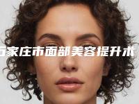 石家庄市面部美容提升术医院排行top10技术实力对比-石家庄市面部美容提升术整形医院