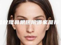 硅胶隆鼻根医院哪家推荐：硅胶隆鼻根医院TOP30专家是谁