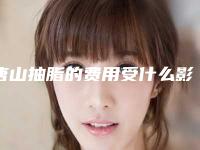 唐山抽脂的费用受什么影响呢(唐山抽脂一般多少钱一次)