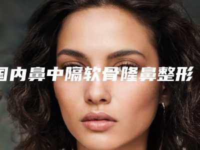 国内鼻中隔软骨隆鼻整形最好的医院:鼻中隔软骨隆鼻整形医院前50位大咖合集