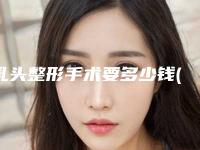 乳头整形手术要多少钱(乳头整形手术要多少钱费用)