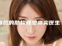 有名的肋软骨垫鼻尖医生滁州市(郑克清医生十强TOP上榜)
