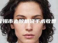 无锡市去除眼袋手术收费标准种草经典项目-无锡市去除眼袋手术价格行情