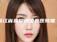 浙江省鼻软骨垫鼻医院推荐：鼻软骨垫鼻医院top30哪个实力更高一筹