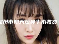 池州市朝天短鼻手术收费明细2025在线咨询(朝天短鼻手术均价为：6944元)