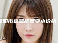 濮阳市鼻翼肥厚变小价格(价目)表内附最新(鼻翼肥厚变小均价为：7364元)