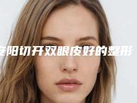 安阳切开双眼皮好的整形医疗是哪里(安阳割双眼皮哪个医院好)
