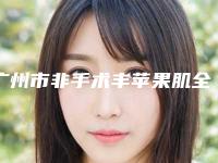 广州市非手术丰苹果肌全新优惠价格曝光(10月-4月非手术丰苹果肌均价为：13942元)