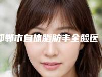 邯郸市自体脂肪丰全脸医生排名top10强哪里做的好-刘红艳医生带头领衔排行榜