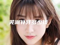 芜湖补牙多少钱